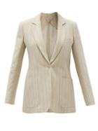 Matchesfashion.com Max Mara - Marisa Jacket - Womens - Beige