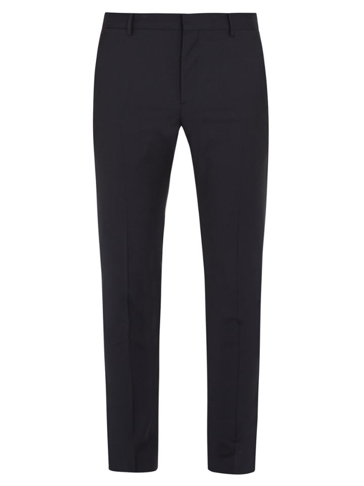 Valentino Side-stripe Wool-blend Trousers