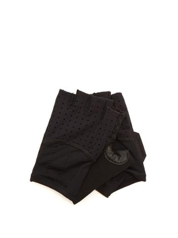 Café Du Cycliste Leather-panelled Cycling Gloves
