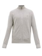Matchesfashion.com Polo Ralph Lauren - Zip-through Cotton-piqu Track Top - Mens - Grey