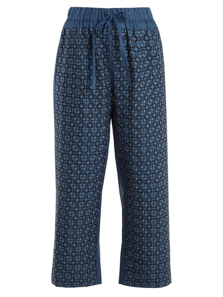 Vita Kin Strawberry Field Mid-weight Linen Trousers