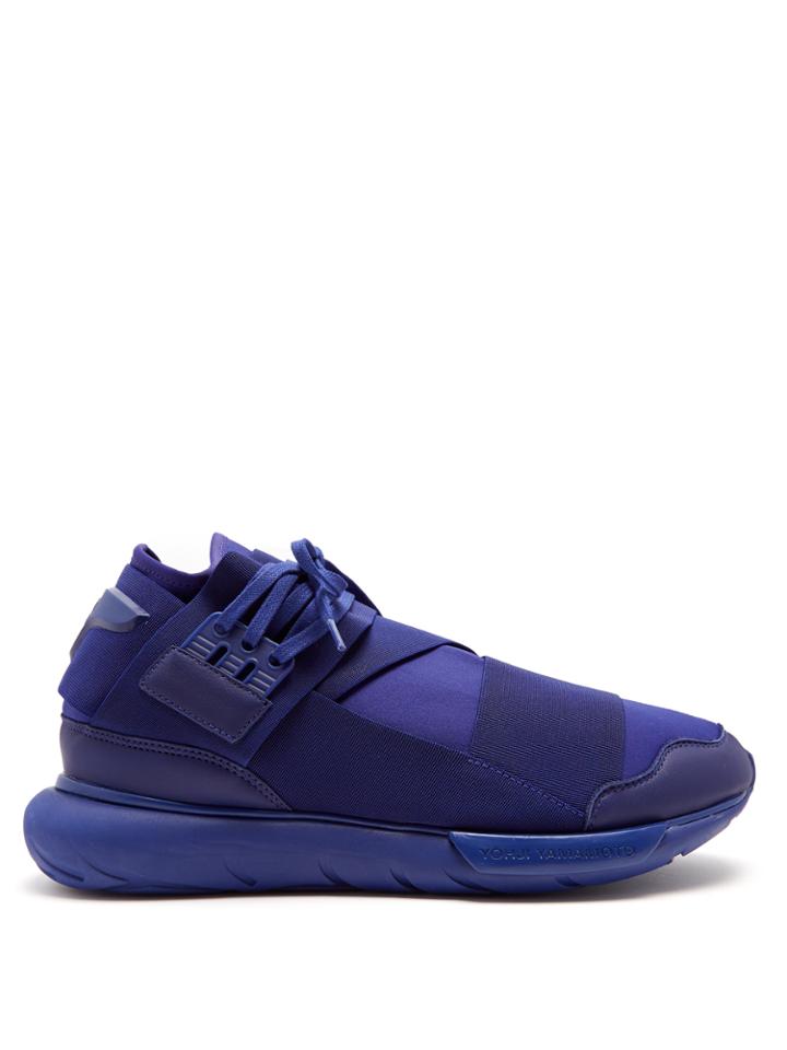 Y-3 Qasa High-top Neoprene Trainers