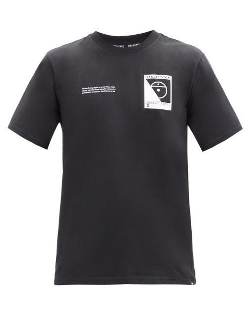 Matchesfashion.com The North Face - Steep Tech-print Cotton-jersey T-shirt - Mens - Black