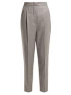 Matchesfashion.com Max Mara - Visino Trousers - Womens - Light Grey