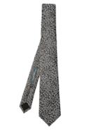 Alexander Mcqueen Leopard-jacquard Silk Tie