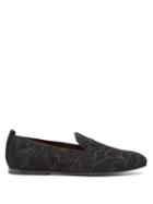 Matchesfashion.com Dolce & Gabbana - Jacquard Loafers - Mens - Black
