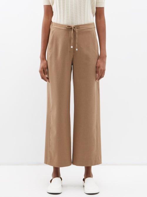 S Max Mara - Floria Trousers - Womens - Camel