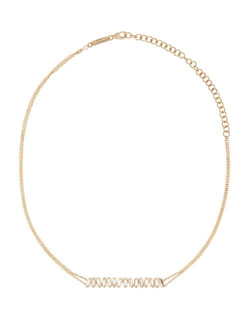 Matchesfashion.com Suzanne Kalan - Fireworks Topaz & 14kt Gold Necklace - Womens - Yellow Gold