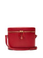 Matchesfashion.com Mark Cross - Ginny Goatskin Leather Cross Body Bag - Womens - Red