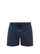 Matchesfashion.com Apnee - Uni Drawstring Swim Shorts - Mens - Blue