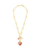 Matchesfashion.com Lizzie Fortunato - Honeymoon Gold Plated Brass Necklace - Womens - Gold
