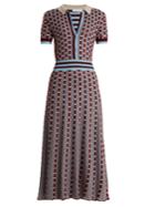 Gabriela Hearst Elvis Point-collar Cashmere-blend Knitted Dress