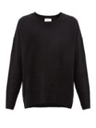 Matchesfashion.com Allude - Dropped-sleeve Cashmere Sweater - Womens - Black