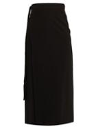 Matchesfashion.com Haight - Tie Waist Sarong Skirt - Womens - Black
