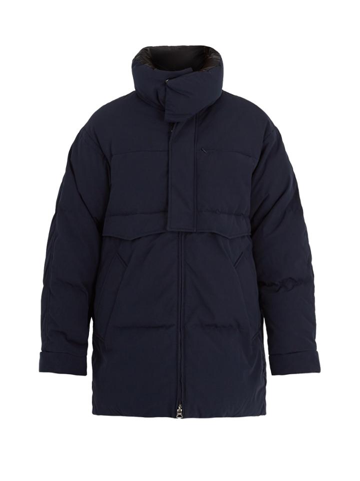 Acne Studios Minus West Funnel-neck Quilted-down Coat
