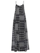 Velvet By Graham & Spencer Mali Geometric-print Maxi Dress