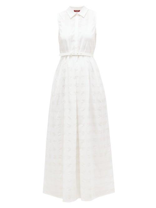 Matchesfashion.com Max Mara Studio - Nadar Shirt Dress - Womens - Ivory