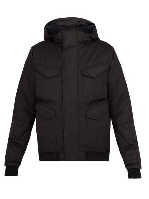 Matchesfashion.com Nobis - Ash Hooded Down Filled Parka - Mens - Black