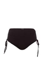 Matchesfashion.com Belize - Alice Drawstring High-rise Bikini Briefs - Womens - Black