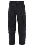 Matchesfashion.com Givenchy - Patch-pocket Tapered Cargo Trousers - Mens - Black