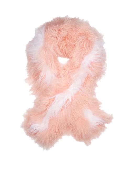 Fendi Bi-colour Shearling Scarf