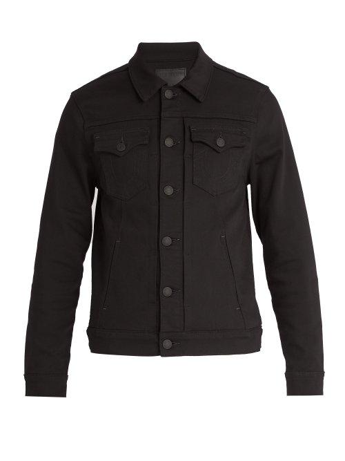 Matchesfashion.com True Religion - Dylan Renegade Denim Jacket - Mens - Black
