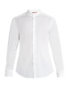 Barena Venezia Spread-collar Cotton-jacquard Shirt