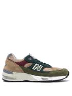 Matchesfashion.com New Balance - Made In Uk 991 Leather Trainers - Mens - Green Multi