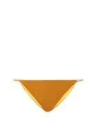 Matchesfashion.com Jade Swim - Bare Minimum Terry Bikini Briefs - Womens - Dark Yellow