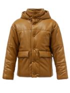 Nanushka - Hide Quilted Faux-leather Coat - Mens - Beige