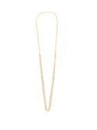 Black Dakini Contrasting-chain Gold-vermeil Necklace