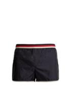 Matchesfashion.com Gucci - Bee Jacquard Shorts - Mens - Navy