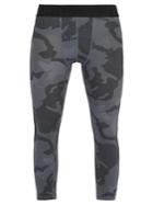 The Upside Camouflage-print Cropped Leggings