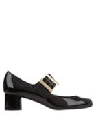 Lanvin Buckle-detail Patent-leather Shoes