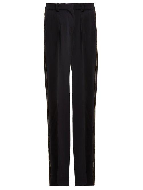 Matchesfashion.com Max Mara - Fumetto Trousers - Womens - Navy