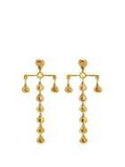 Sophia Kokosalaki Hammered Gold-plated Earrings