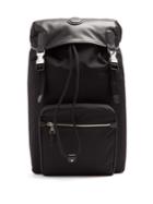 Dunhill Guardsman Canvas And Leather Backpack