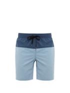 Matchesfashion.com Onia - Charles Colour Block Shell Swim Shorts - Mens - Navy Multi