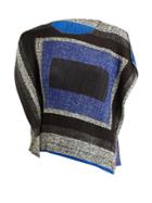 Pleats Please Issey Miyake Union Block-print Pleated Top