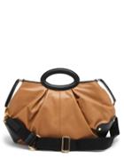 Matchesfashion.com Marni - Balloon Leather Handbag - Womens - Tan Multi