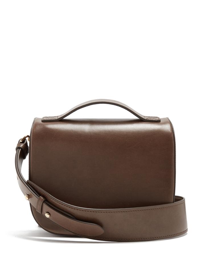 Simone Rocha Logo-debossed Leather Cross-body Bag
