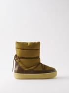 Isabel Marant - Zimlee Quilted Snow Boots - Womens - Khaki