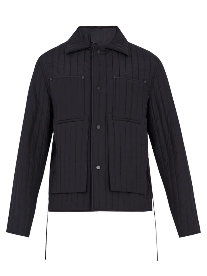 Craig Green Tie-waist Quilted Wool Jacket