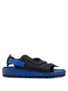Matchesfashion.com Birkenstock X Csm - Terra Leather Slingback Sandals - Mens - Black Blue