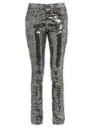 Saint Laurent Sequin-embellished Skinny Jeans
