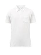 Sunspel - Sea Island Cotton-jersey Polo Shirt - Mens - White