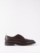 Thom Browne - Tricolour-trim Leather Longwing Brogues - Mens - Brown