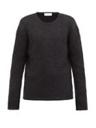 Matchesfashion.com 1017 Alyx 9sm - Crew-neck Mohair-blend Sweater - Mens - Black