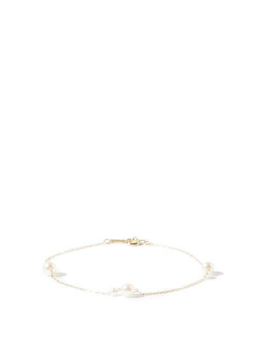 Mizuki - Pearl & 14kt Gold Bracelet - Womens - Pearl