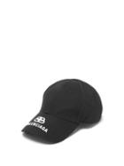 Matchesfashion.com Balenciaga - Bb Logo Baseball Cap - Mens - Black White